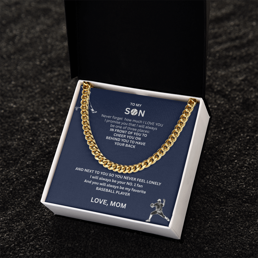 Born for Greatness; The bold "Cuban Link Chain" for your Rising Star