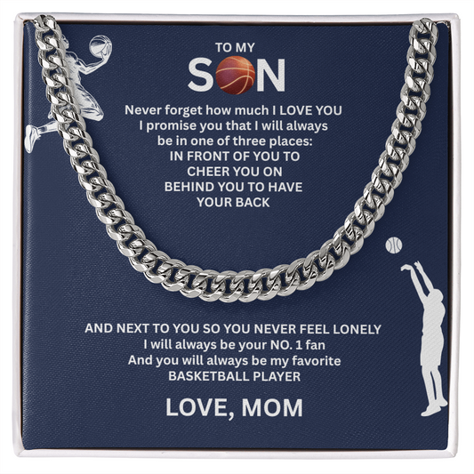 Victory Runs in His Blood - Cuban Link Chain for your Champion