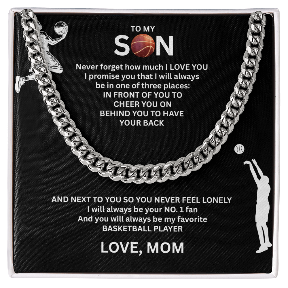 Victory Runs in His Blood - Cuban Link Chain for your Champion