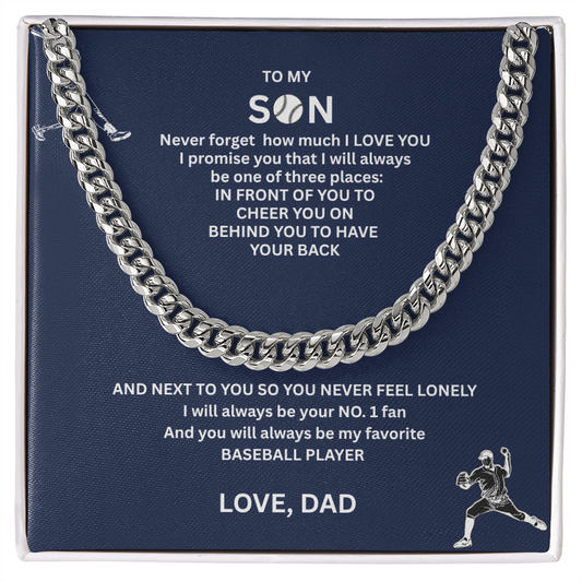 Born for Greatness; The bold "Cuban Link Chain" for your Rising Star