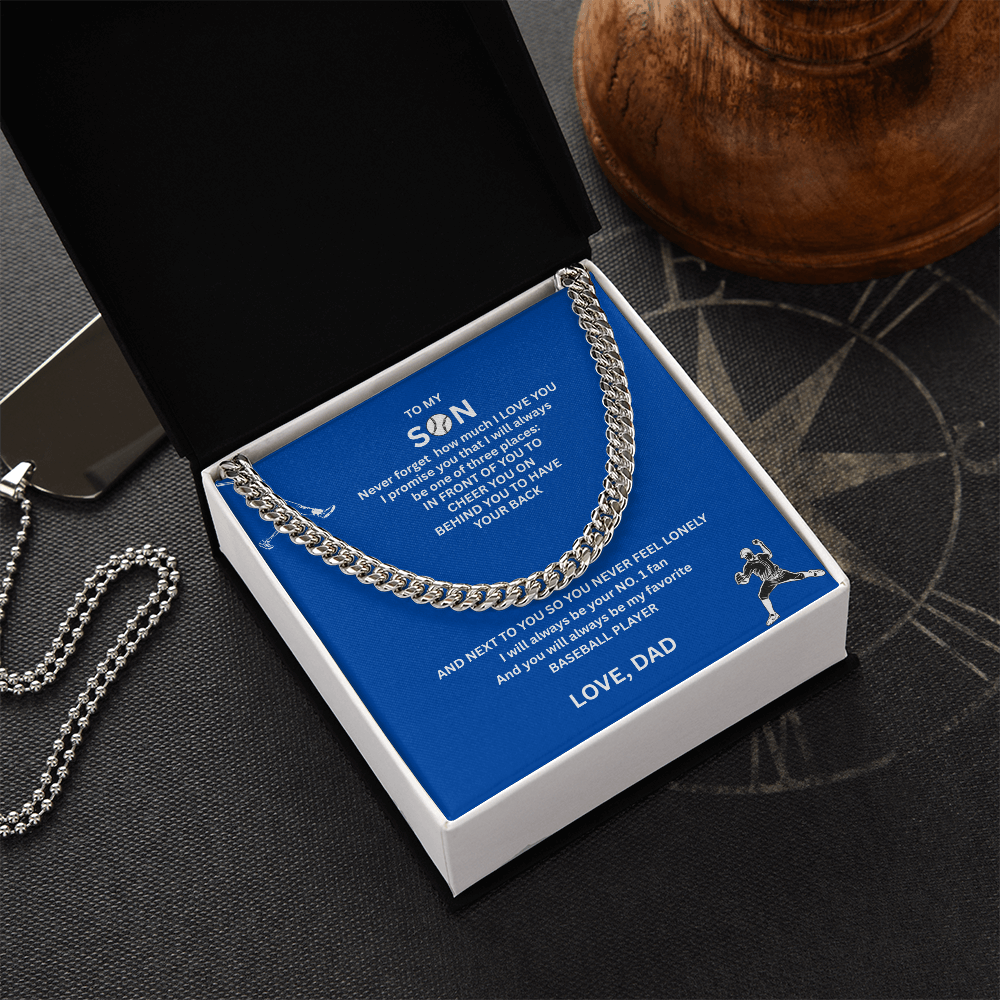 Born for Greatness; The bold "Cuban Link Chain" for your Rising Star