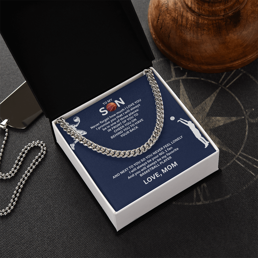 Victory Runs in His Blood - Cuban Link Chain for your Champion