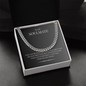 A rugged/ elegant piece for the modern man. The Cuban Link Chain "To My Soulmate"