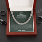 Distinguished Gift for Son "Cuban Link Chain"