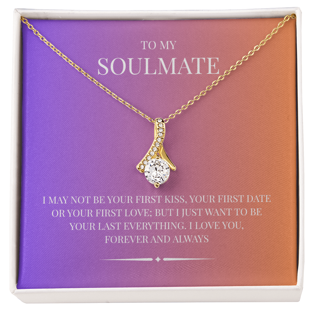 An exquisite symbol of love and grace; The "Love Knot Necklace"