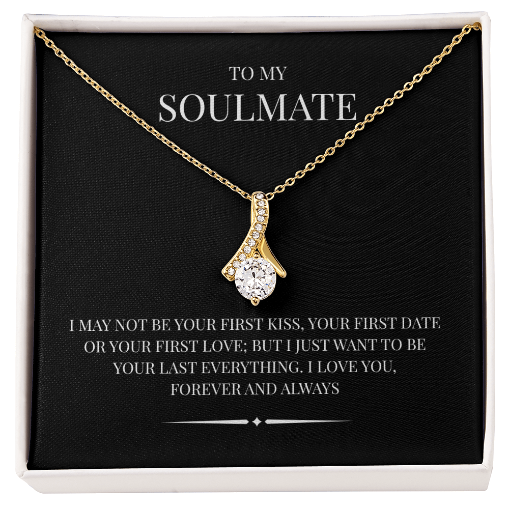 An exquisite symbol of love and grace; The "Love Knot Necklace"