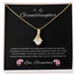 Radiant Keepsake for Granddaughter "To My Granddaughter, Love Grandma"