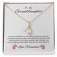 Radiant Keepsake for Granddaughter "To My Granddaughter, Love Grandma"