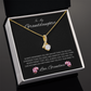 Radiant Keepsake for Granddaughter "To My Granddaughter, Love Grandma"