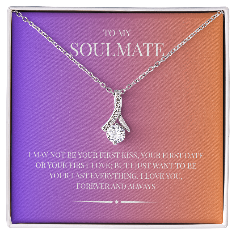 An exquisite symbol of love and grace; The "Love Knot Necklace"