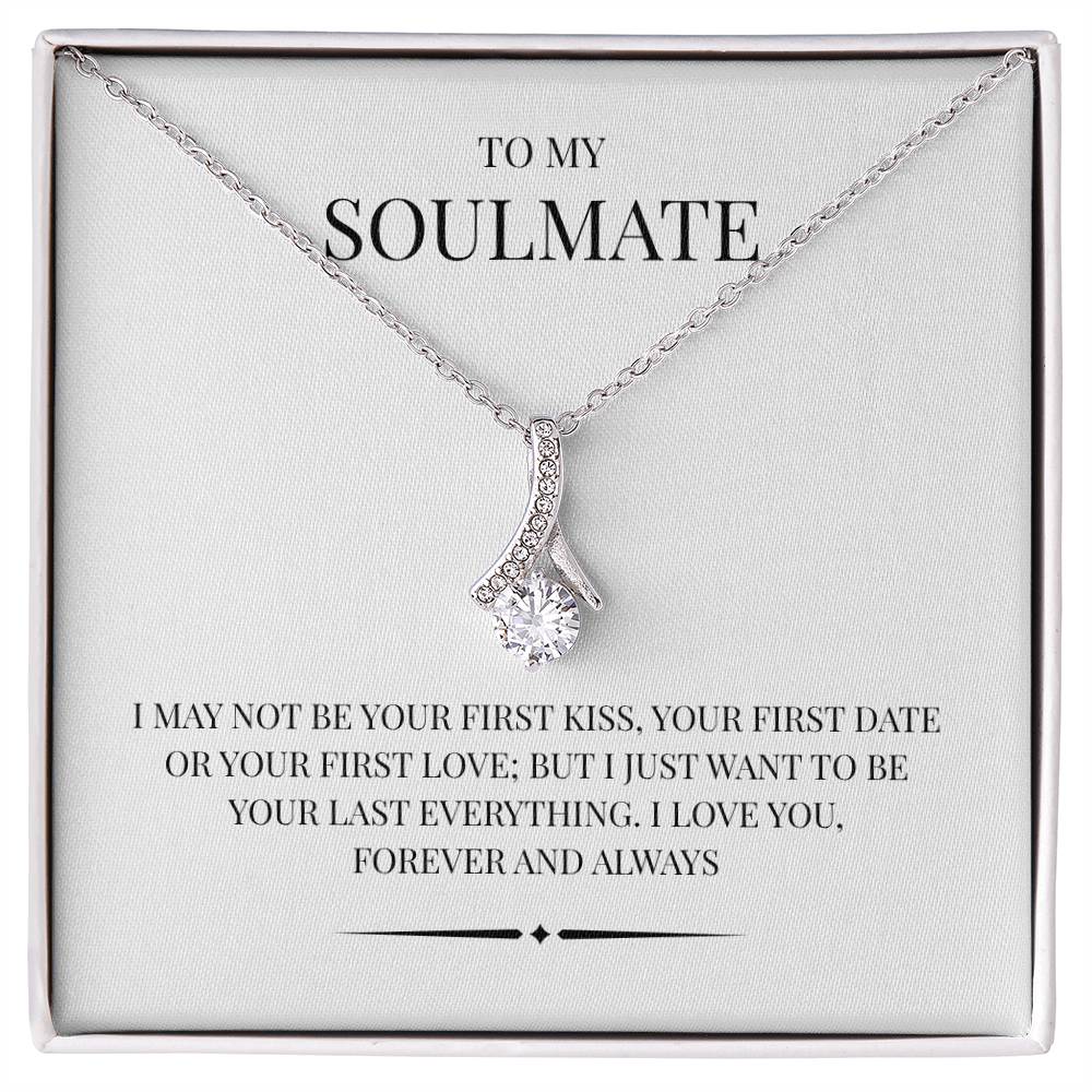 An exquisite symbol of love and grace; The "Love Knot Necklace"