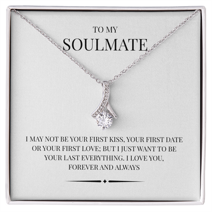 An exquisite symbol of love and grace; The "Love Knot Necklace"