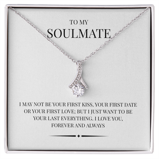 An exquisite symbol of love and grace; The "Love Knot Necklace"