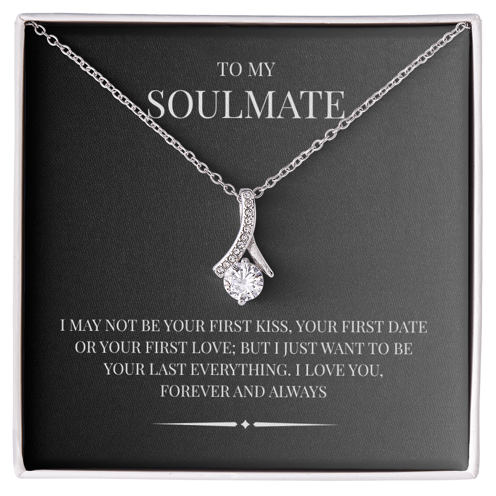 An exquisite symbol of love and grace; The "Love Knot Necklace"