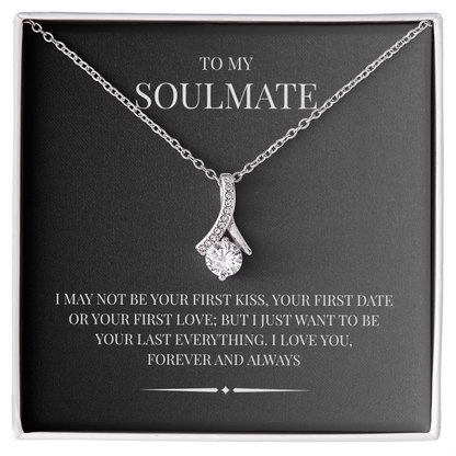 An exquisite symbol of love and grace; The "Love Knot Necklace"