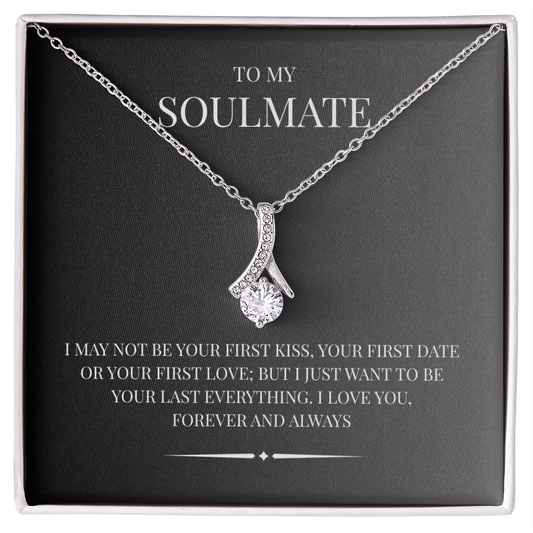 An exquisite symbol of love and grace; The "Love Knot Necklace"