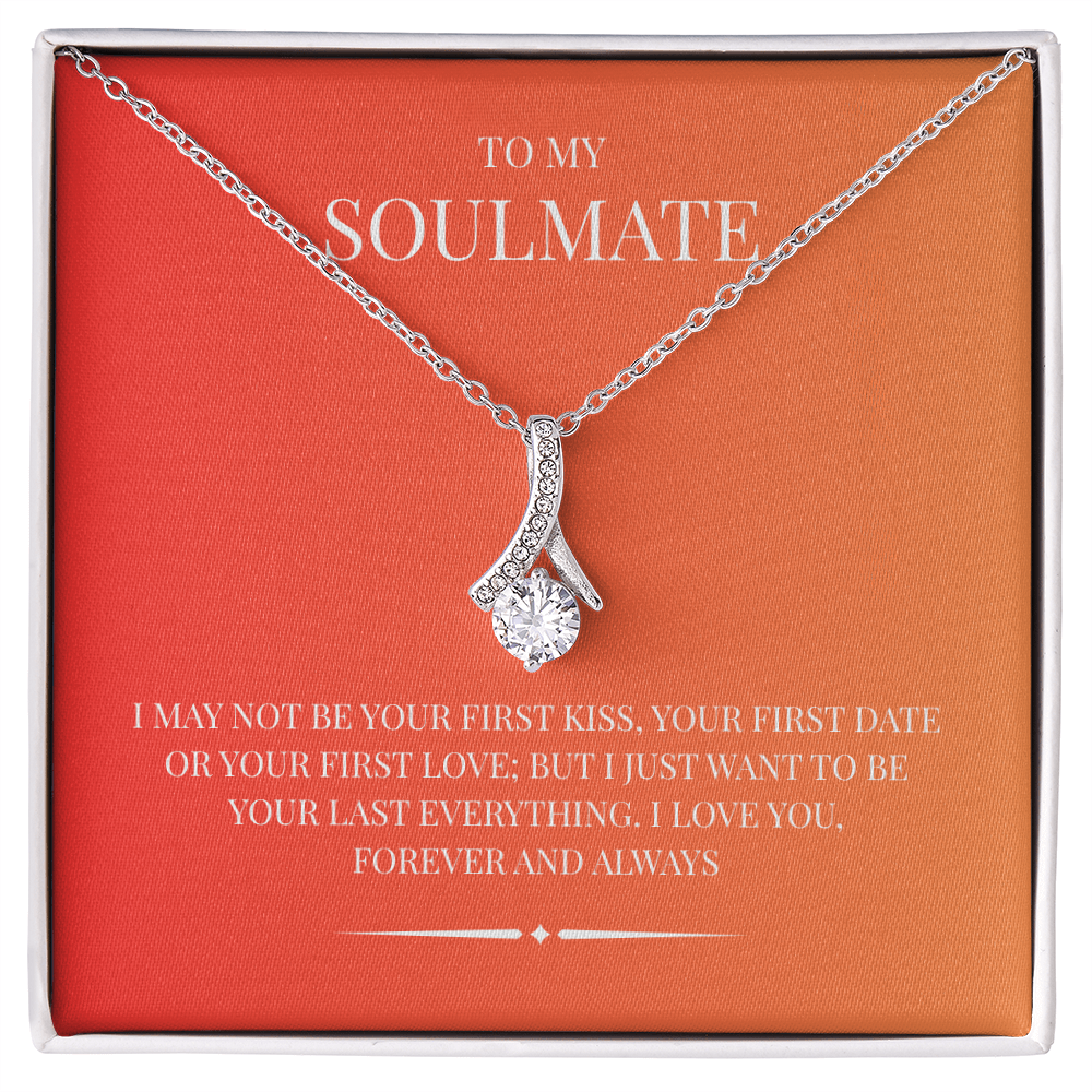 An exquisite symbol of love and grace; The "Love Knot Necklace"