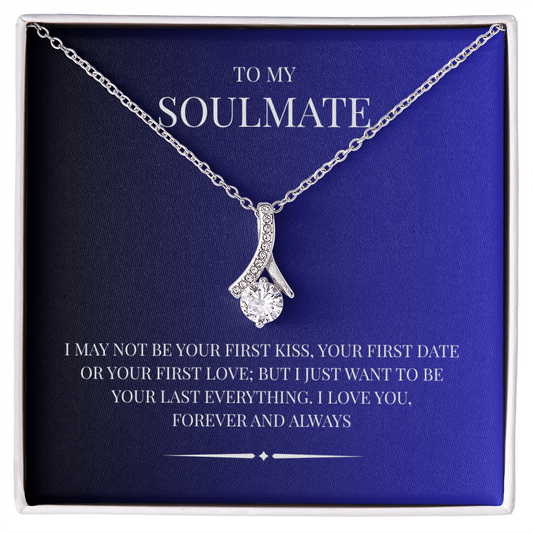 An exquisite symbol of love and grace; The "Love Knot Necklace"