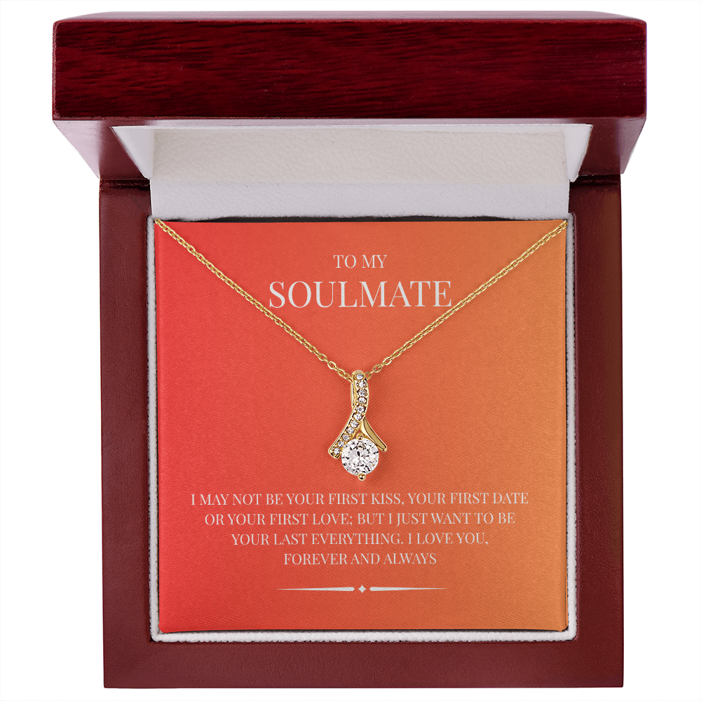 An exquisite symbol of love and grace; The "Love Knot Necklace"