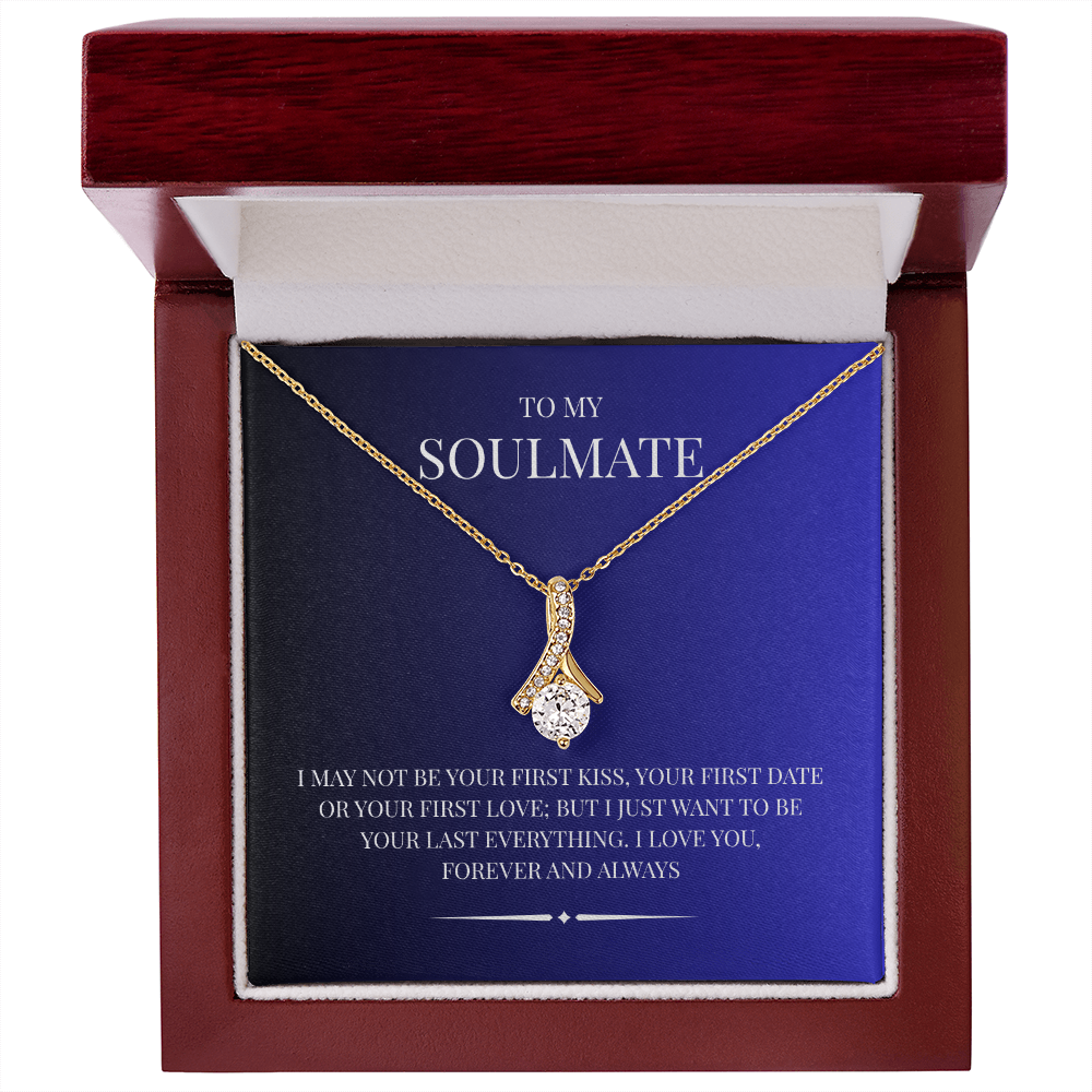 An exquisite symbol of love and grace; The "Love Knot Necklace"
