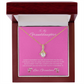 Radiant Keepsake for Granddaughter "To My Granddaughter, Love Grandma"