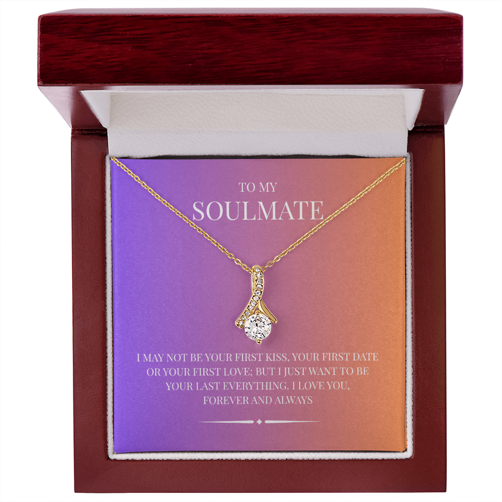 An exquisite symbol of love and grace; The "Love Knot Necklace"