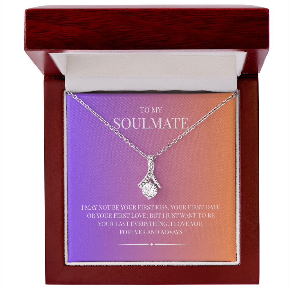 An exquisite symbol of love and grace; The "Love Knot Necklace"