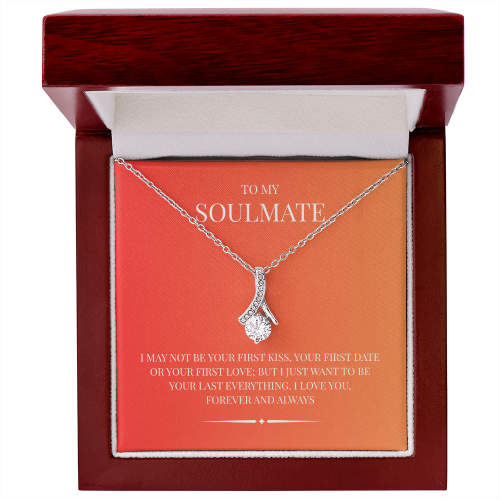 An exquisite symbol of love and grace; The "Love Knot Necklace"