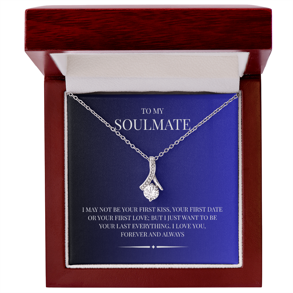 An exquisite symbol of love and grace; The "Love Knot Necklace"