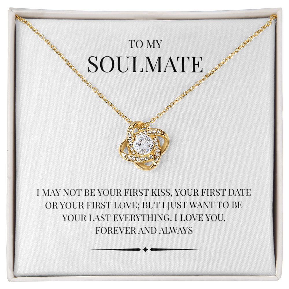 Perfect your heartfelt expression with the "Love Knot Necklace"