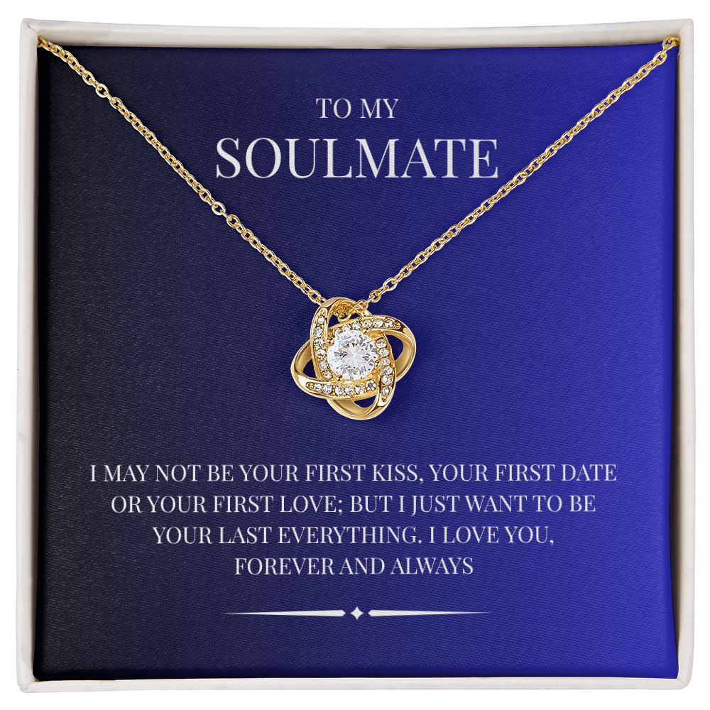 Perfect your heartfelt expression with the "Love Knot Necklace"