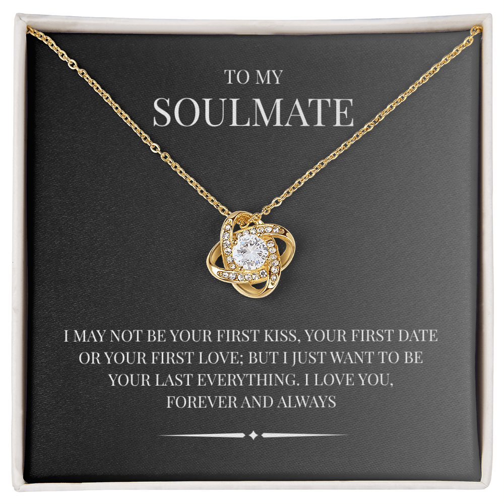 Perfect your heartfelt expression with the "Love Knot Necklace"