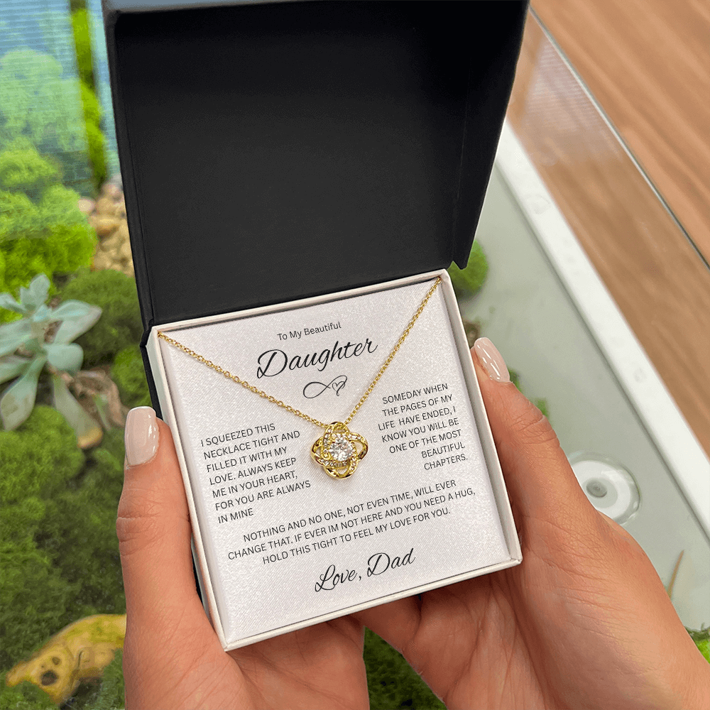 Dazzling Daughter Gift "To My Beautiful Daughter, Love Dad"