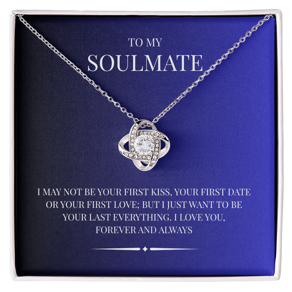 Perfect your heartfelt expression with the "Love Knot Necklace"