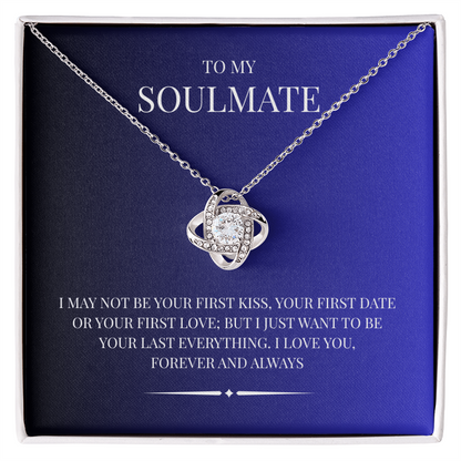 Perfect your heartfelt expression with the "Love Knot Necklace"