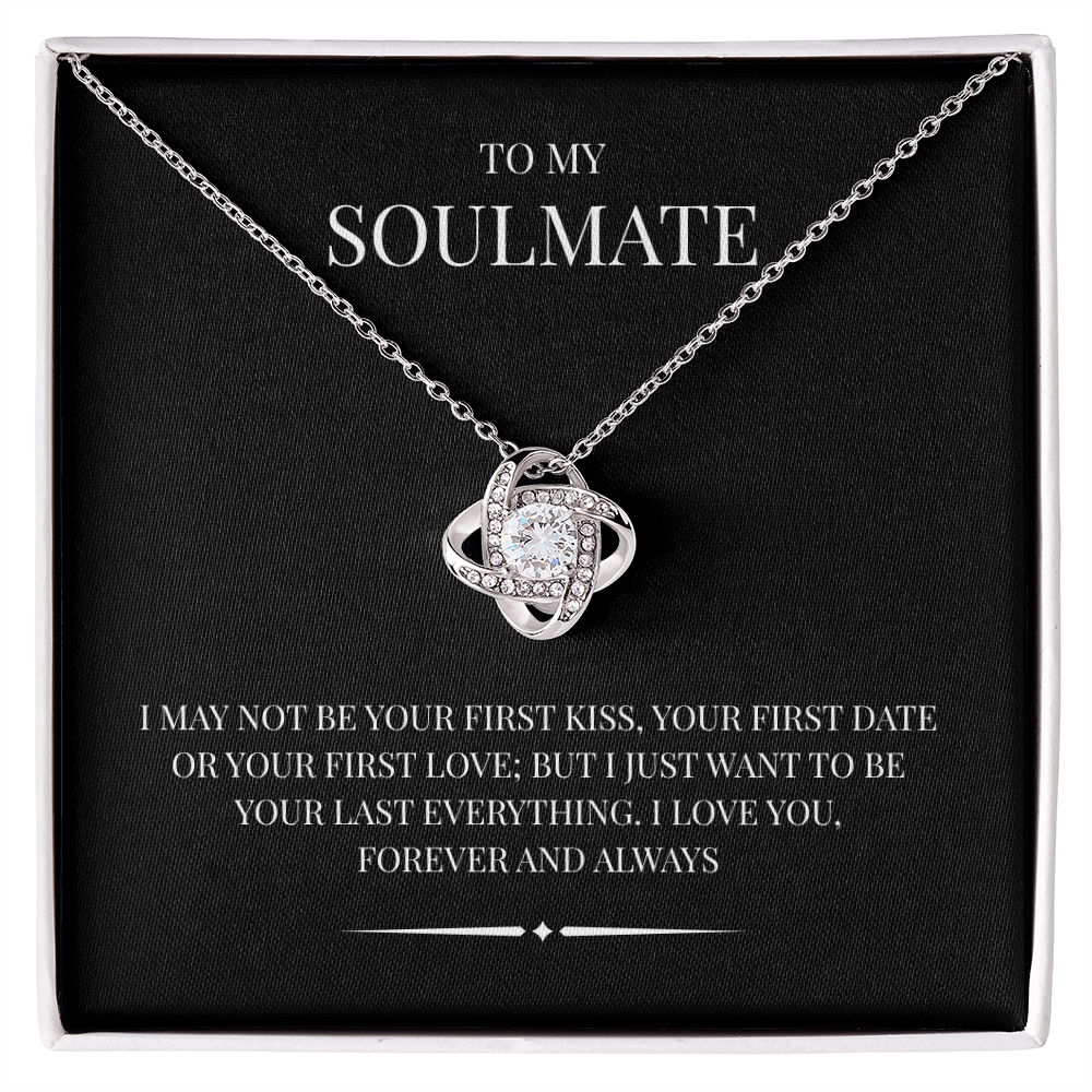 Perfect your heartfelt expression with the "Love Knot Necklace"