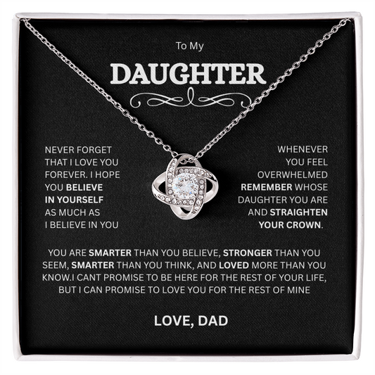 Gift for Daughter "To My Daughter, Love Dad"