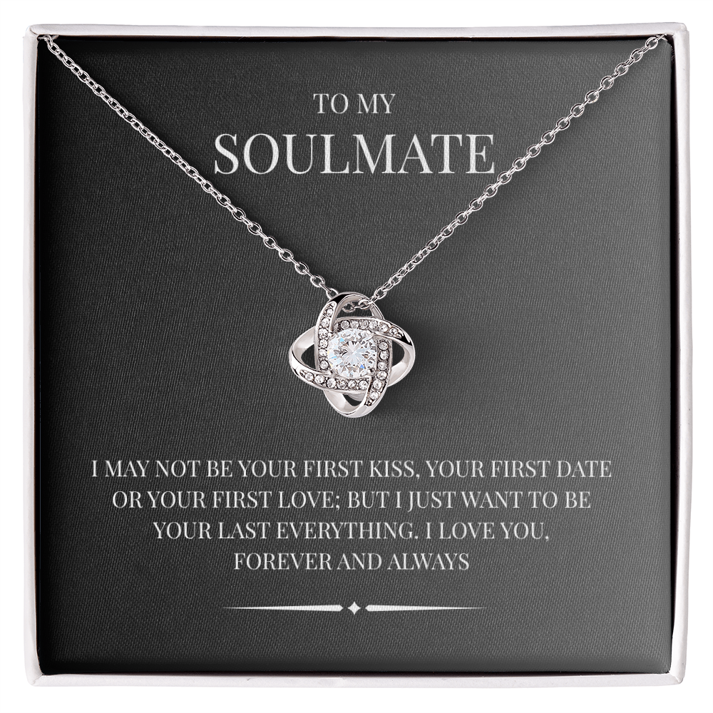 Perfect your heartfelt expression with the "Love Knot Necklace"