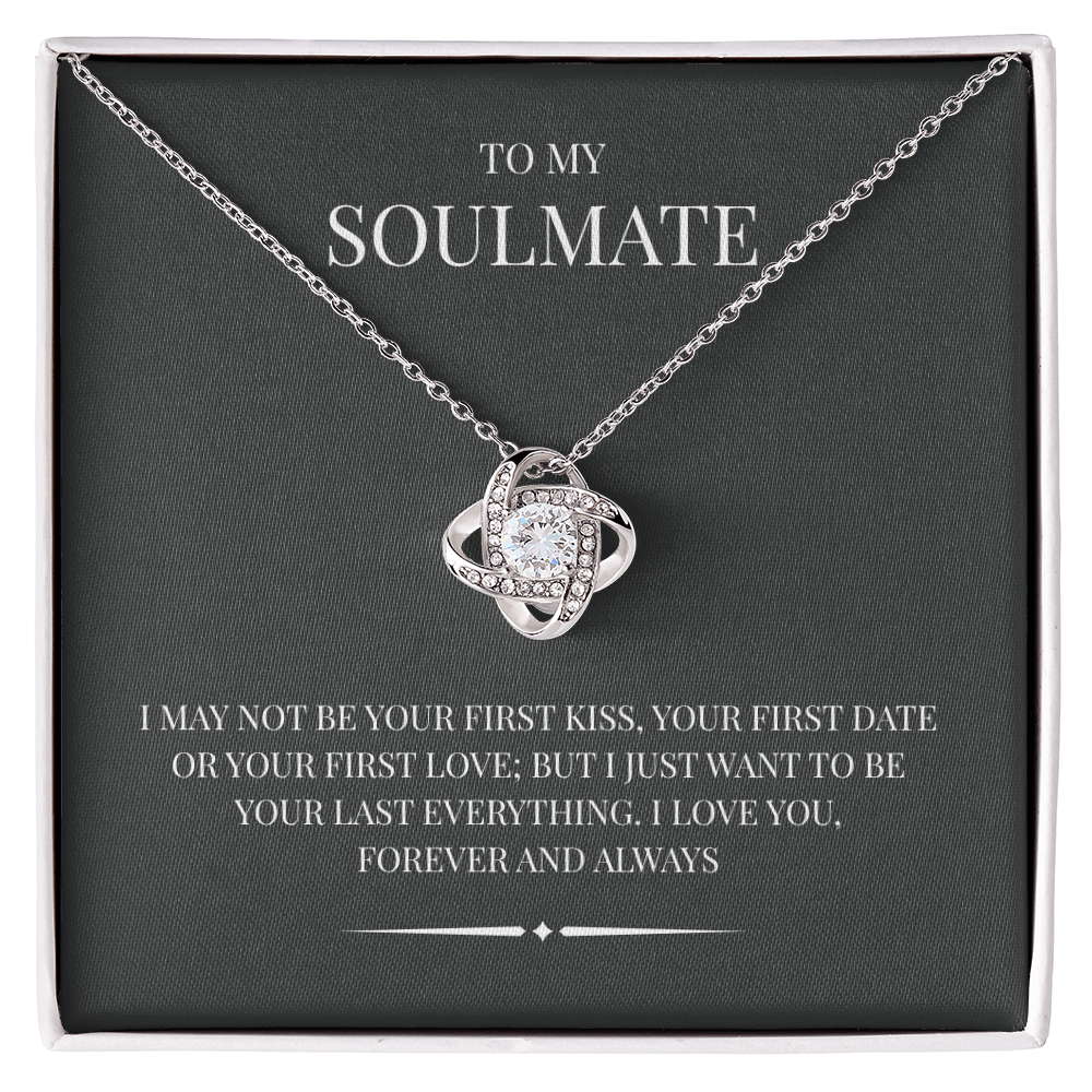 Perfect your heartfelt expression with the "Love Knot Necklace"