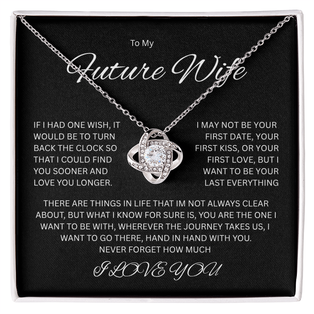 Captivating "Love Knot Necklace" for your Future Wife