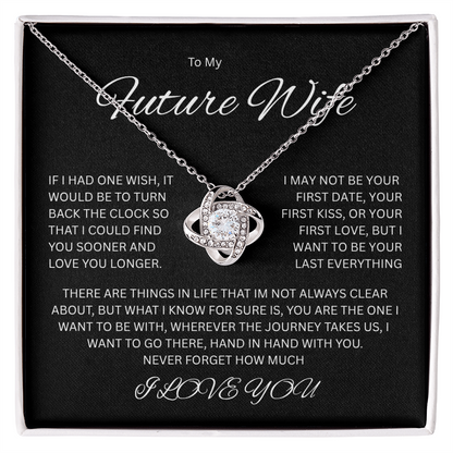 Captivating "Love Knot Necklace" for your Future Wife