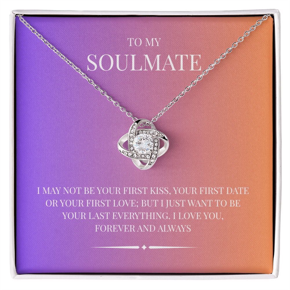 Perfect your heartfelt expression with the "Love Knot Necklace"