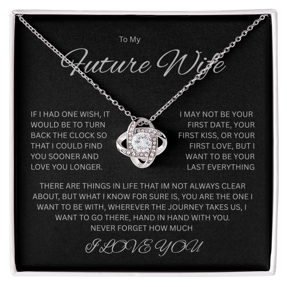 Captivating "Love Knot Necklace" for your Future Wife