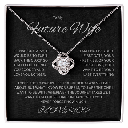 Captivating "Love Knot Necklace" for your Future Wife