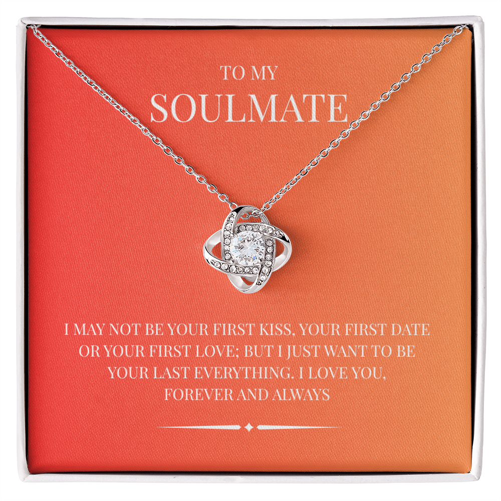 Perfect your heartfelt expression with the "Love Knot Necklace"