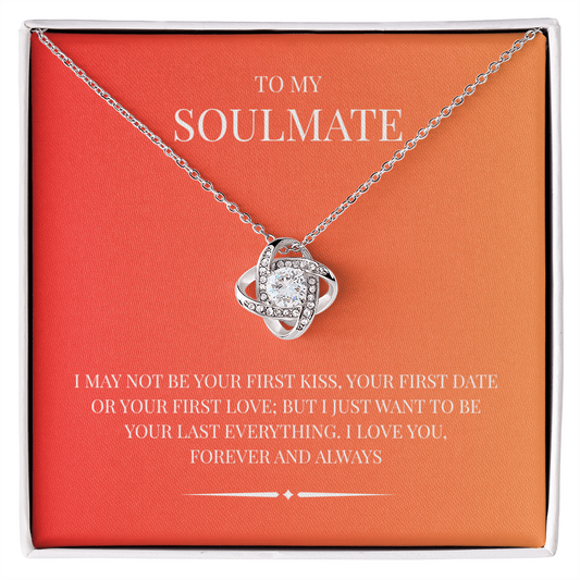 Perfect your heartfelt expression with the "Love Knot Necklace"