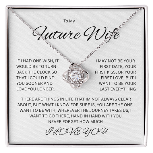 Captivating "Love Knot Necklace" for your Future Wife