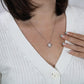 Stunning Gift for Daughter "To My Daughter, Love Dad" Love Knot Necklace