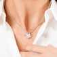 Daughter Gift "To My Daughter, Love Mom" Love Knot Necklace