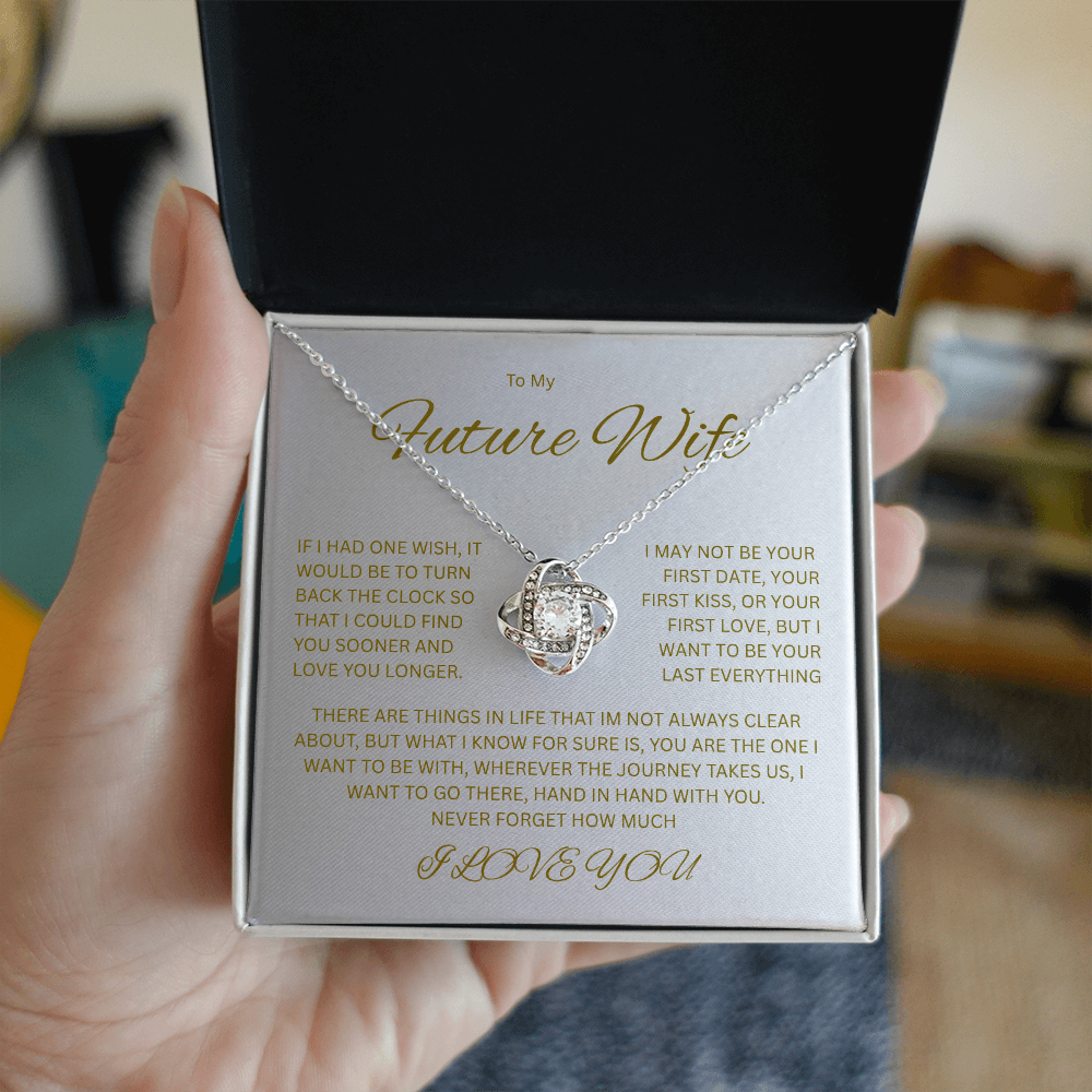 Captivating "Love Knot Necklace" for your Future Wife